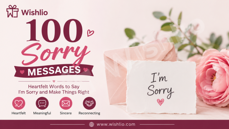 100 Sorry Messages
