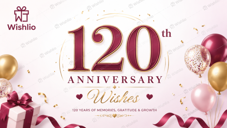 120 Anniversary Wishes