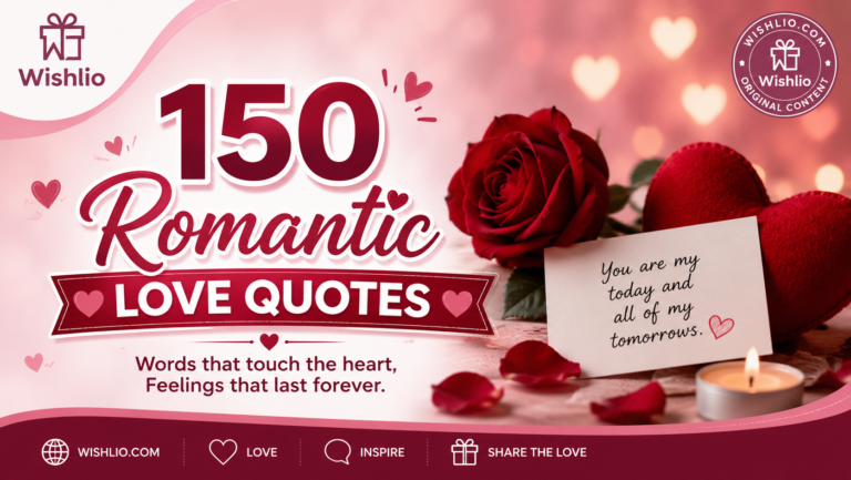 150 Romantic Love Quotes