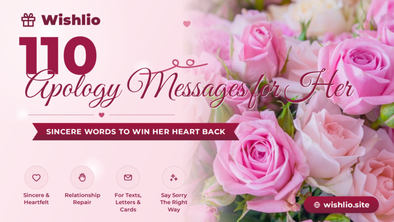 110 apology messages for her — sincere sorry texts and long apology letters for your girlfriend or wife