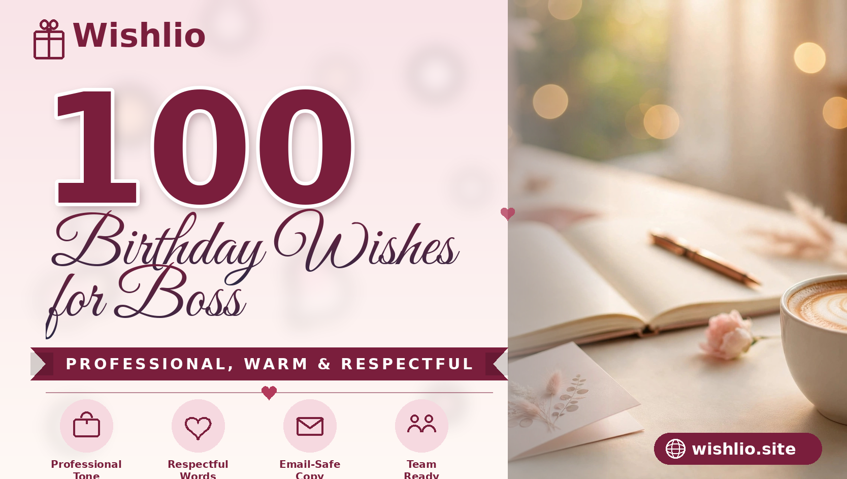 You are currently viewing 100 Birthday Wishes for Boss: Professional & Warm