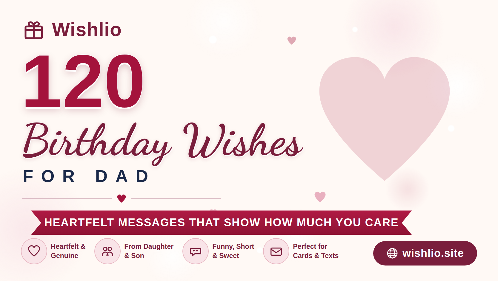 You are currently viewing 120 Birthday Wishes for Dad That’ll Melt His Heart