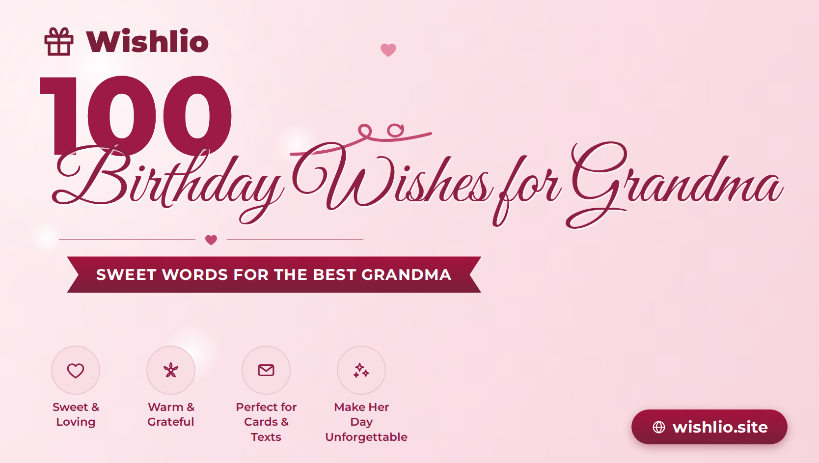 Read more about the article 100 Birthday Wishes for Grandma to Make Her Smile