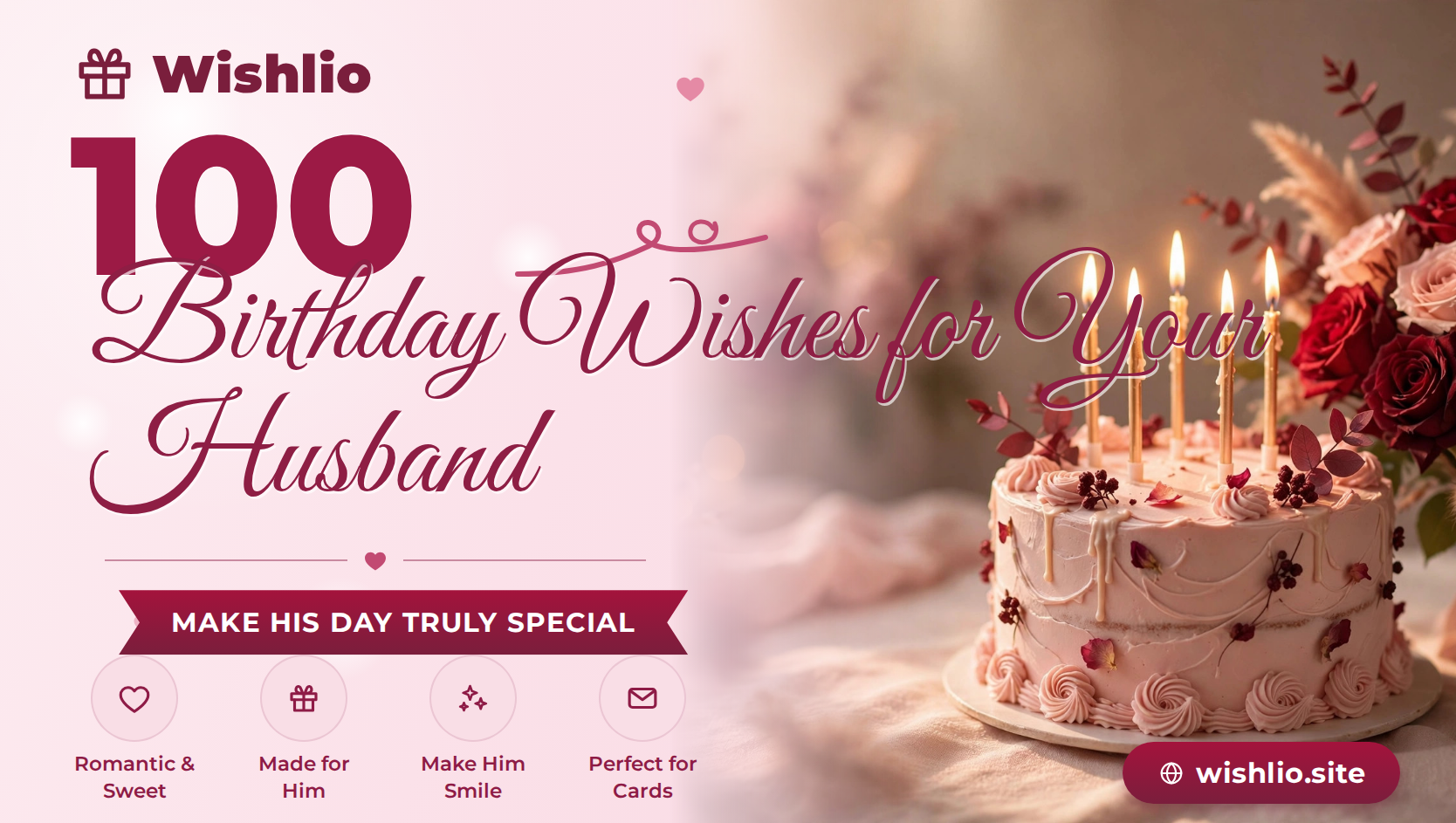 You are currently viewing 100 Birthday Wishes for Husband to Make Him Smile
