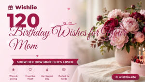 Read more about the article 120 Birthday Wishes for Mom: Heartfelt & Loving