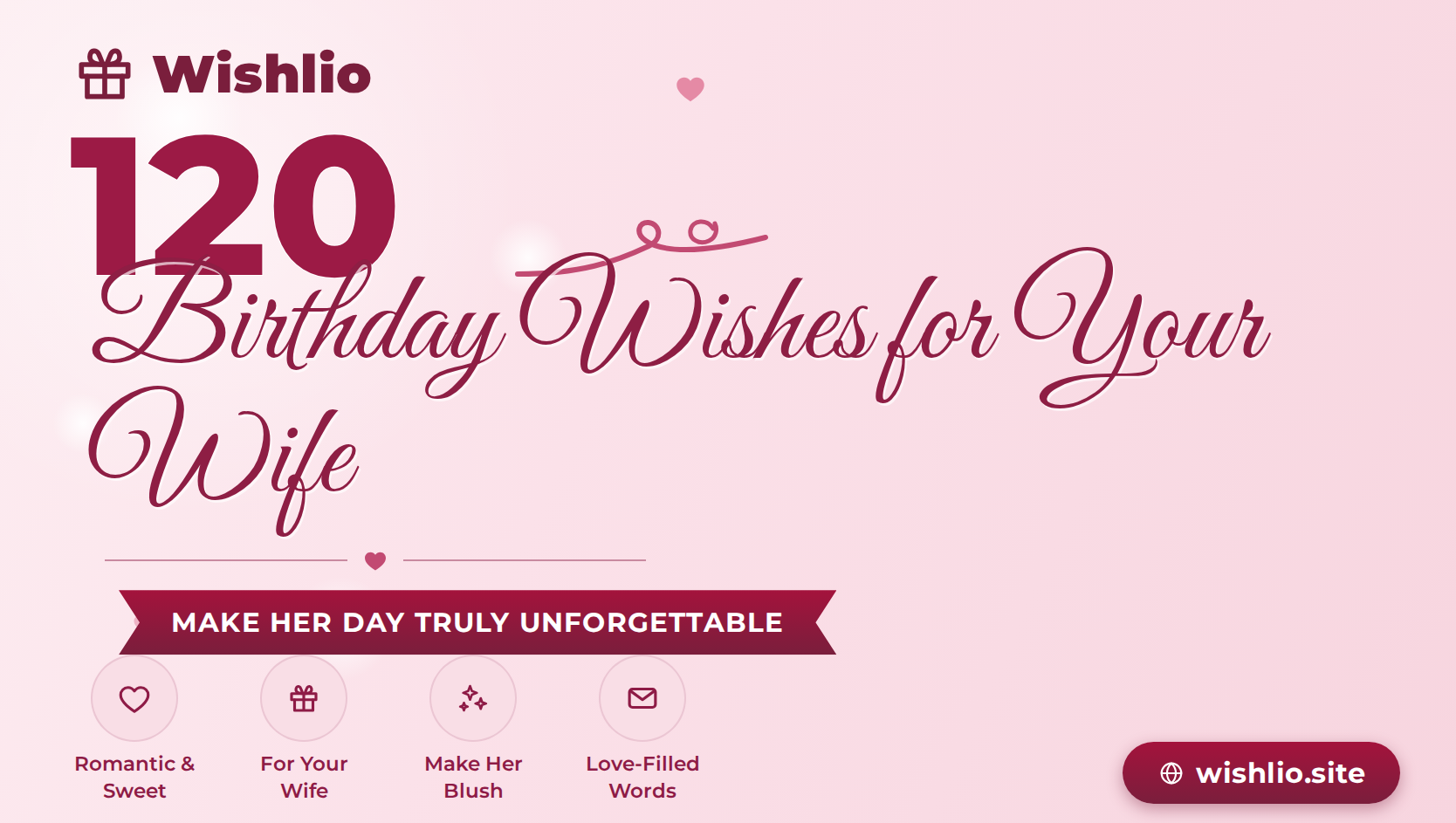 Read more about the article 120 Birthday Wishes for Your Lovely Wife