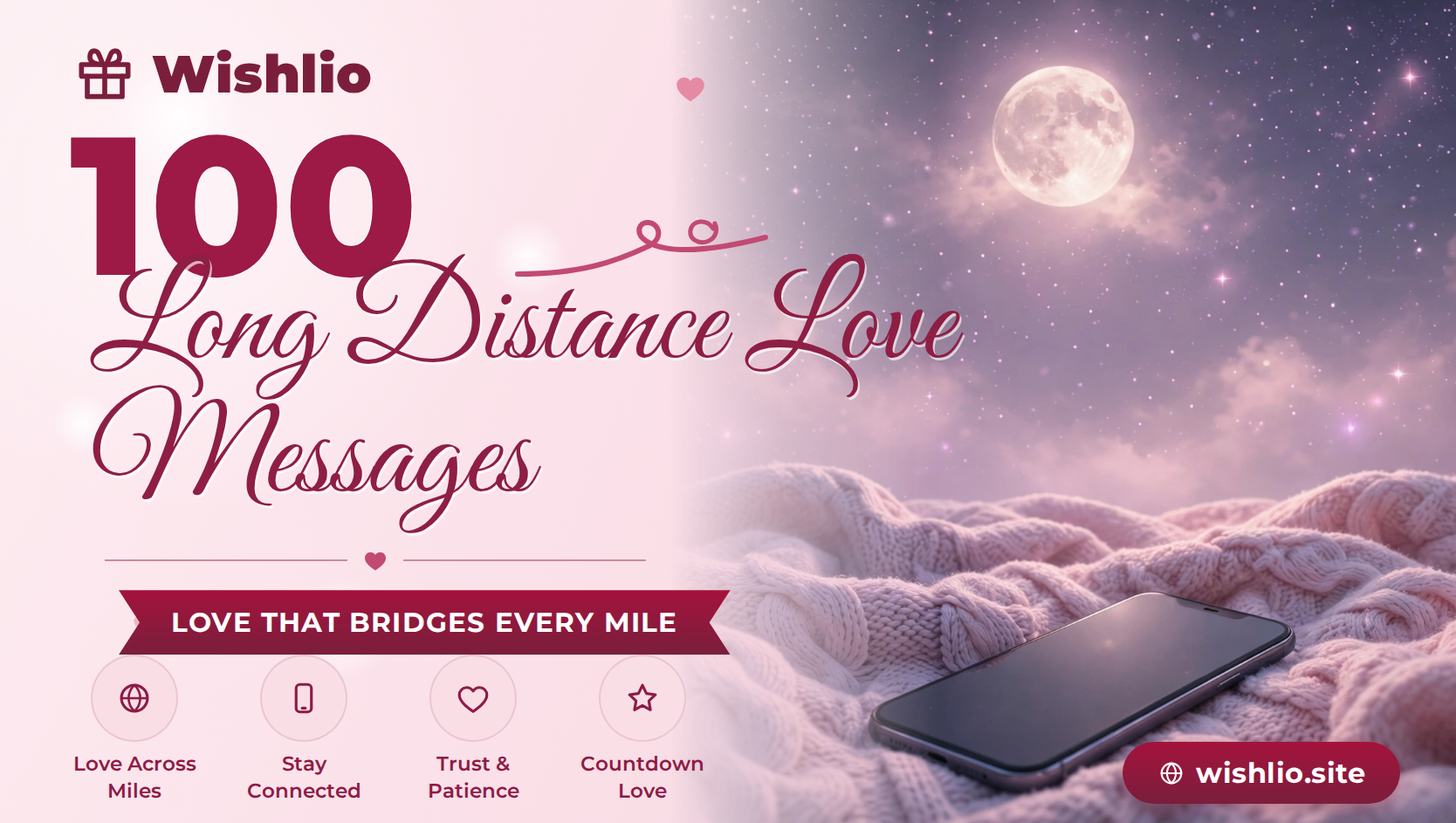 You are currently viewing 100 Long Distance Messages for Your Love
