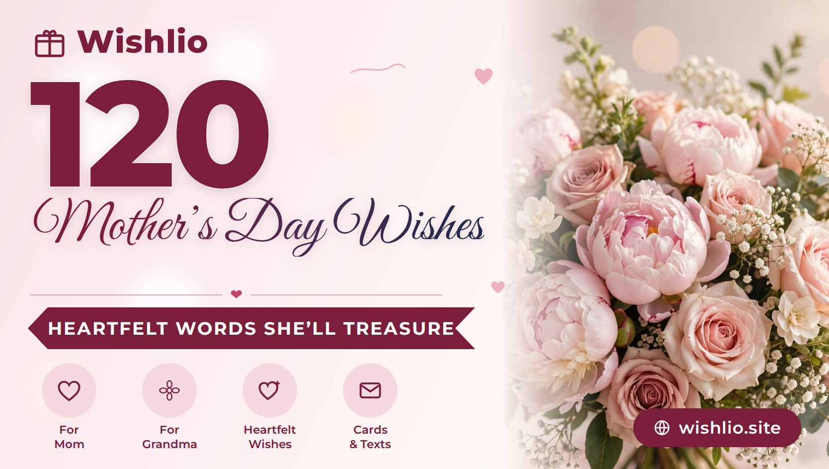 You are currently viewing 120 Mother’s Day Wishes That’ll Melt Her Heart